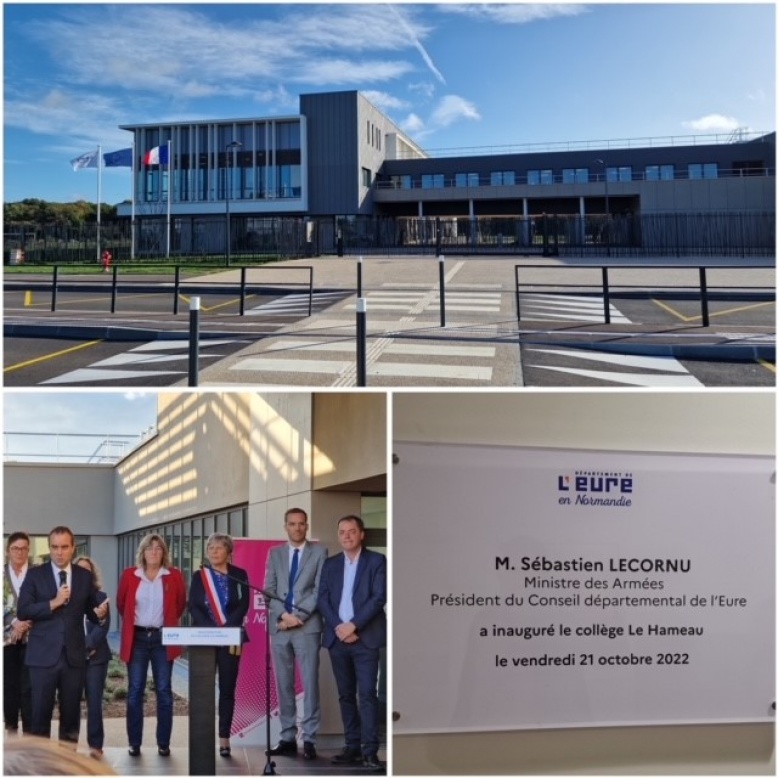 Inauguration collge Le Hameau  Bernay (27)