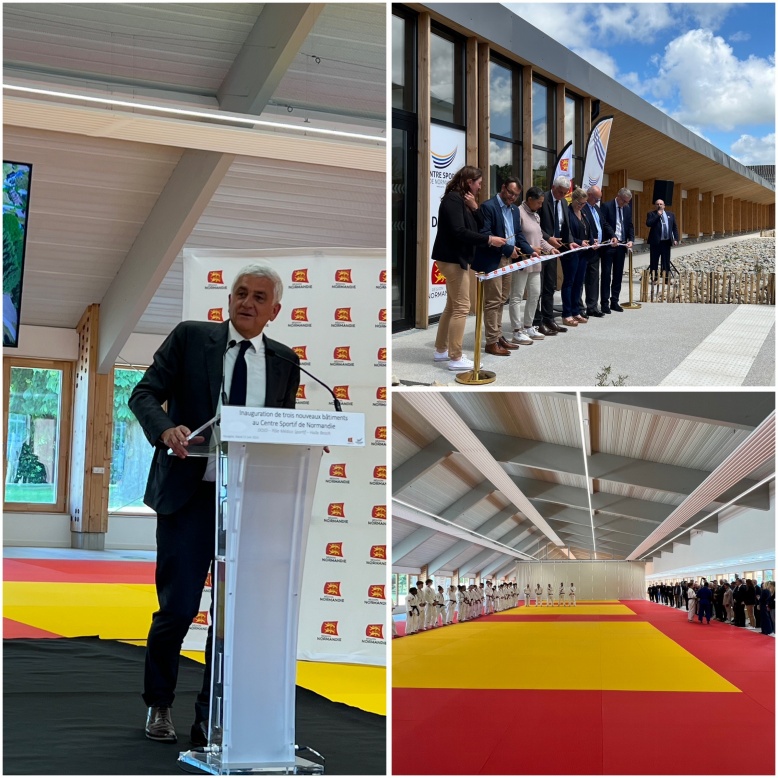 Inauguration Centre Sportif de Normandie  Houlgate (14)